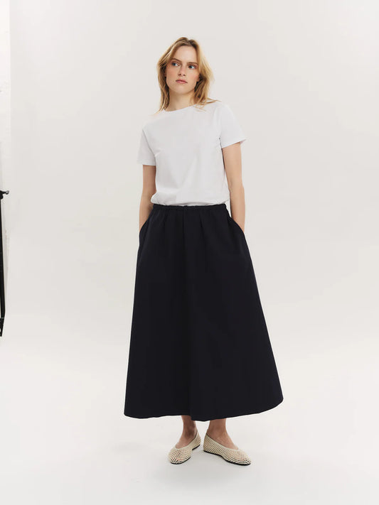 FOREVER STRING SKIRT NAVY