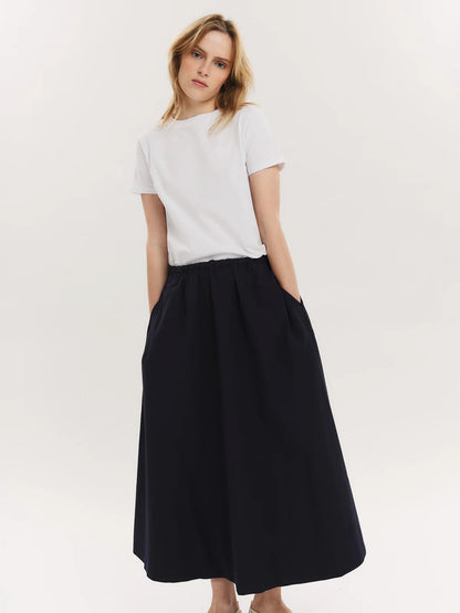 FOREVER STRING SKIRT NAVY