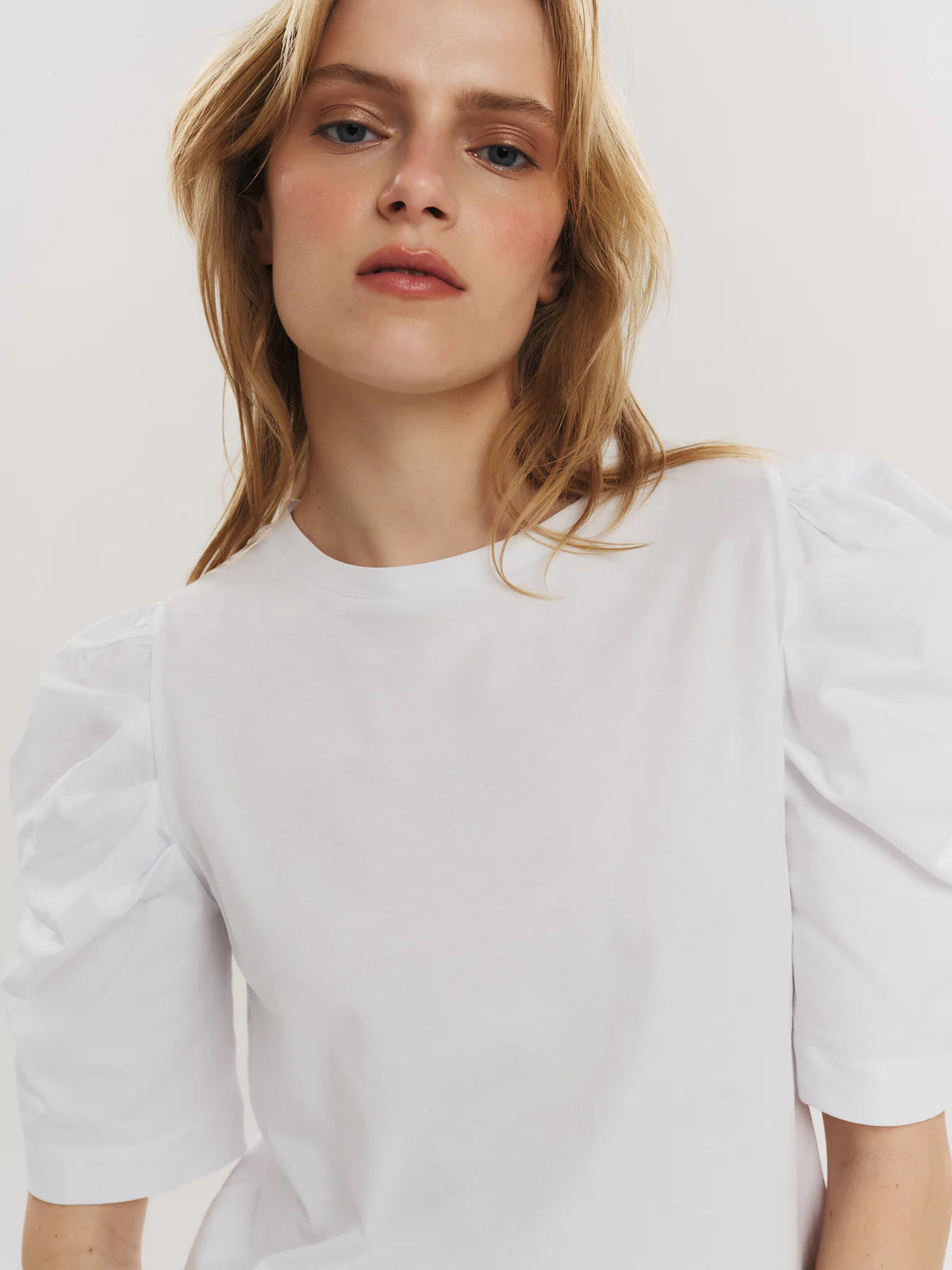 EMPIRE COTTON TEE WHITE