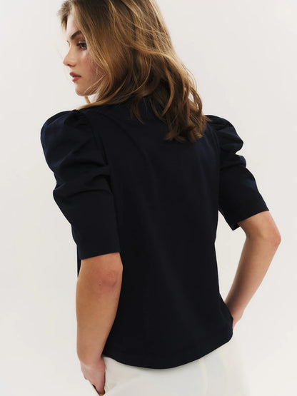 EMPIRE COTTON TEE NAVY