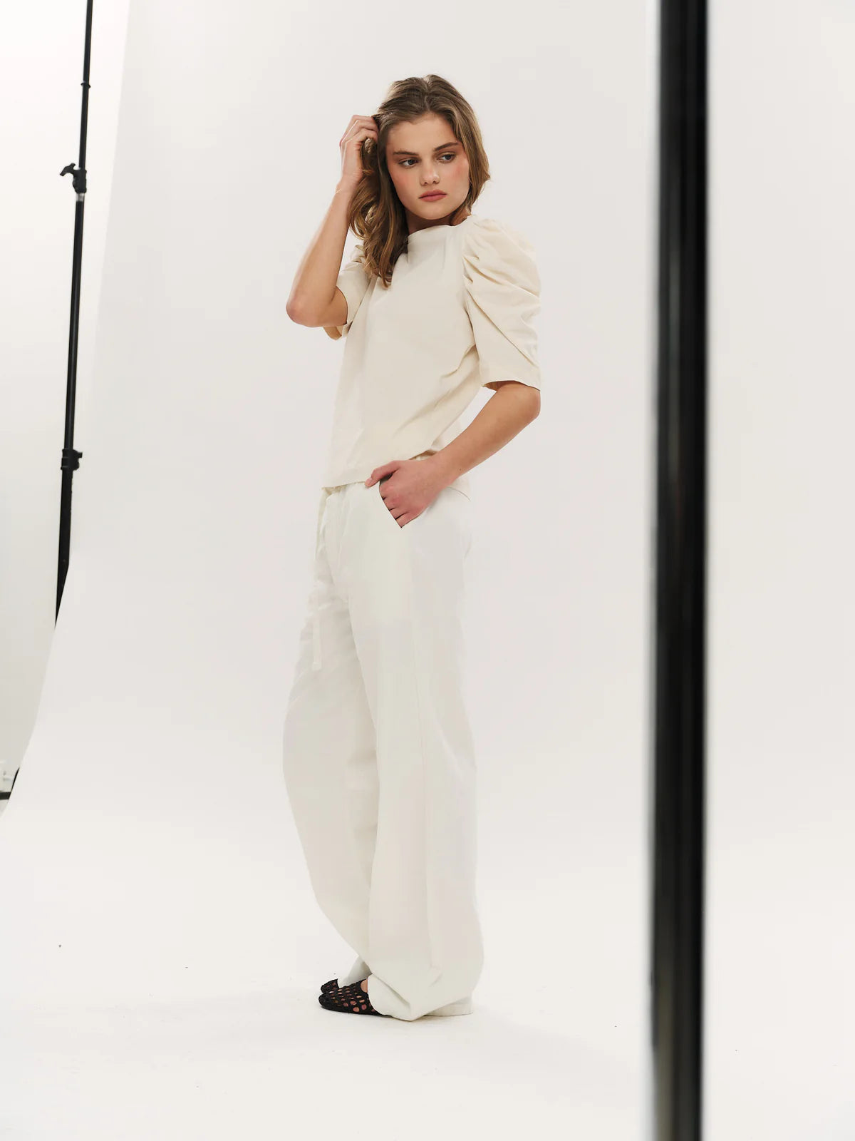 EMPIRE SS TEE CREME