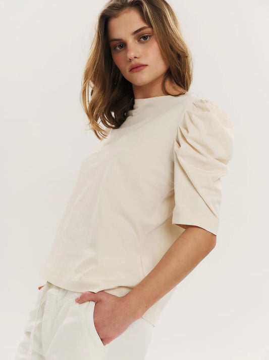 EMPIRE SS TEE CREME