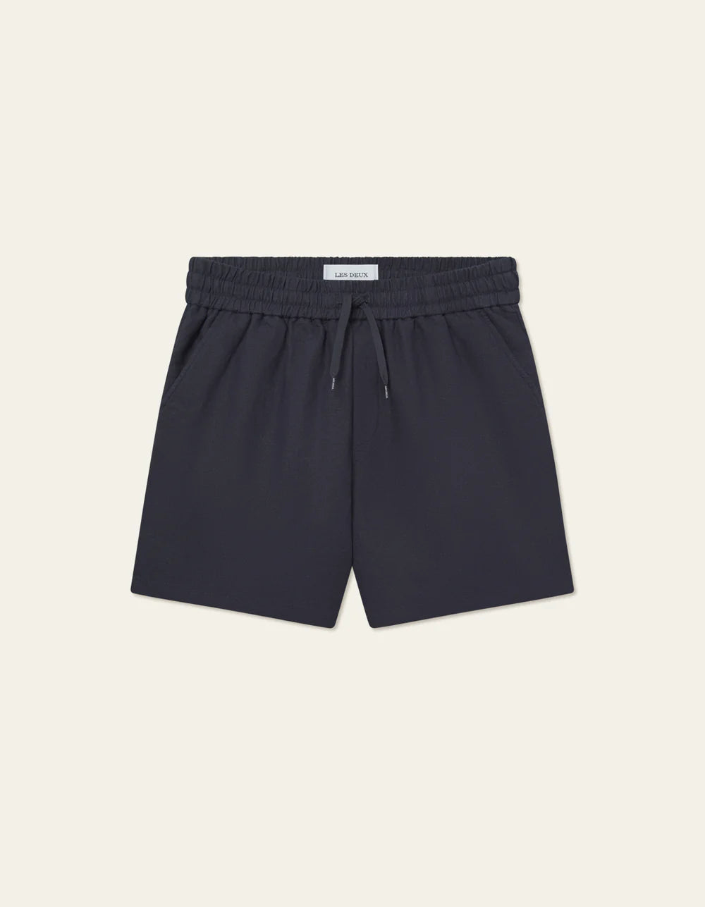 OTTO LINEN SHORTS DARK NAVY