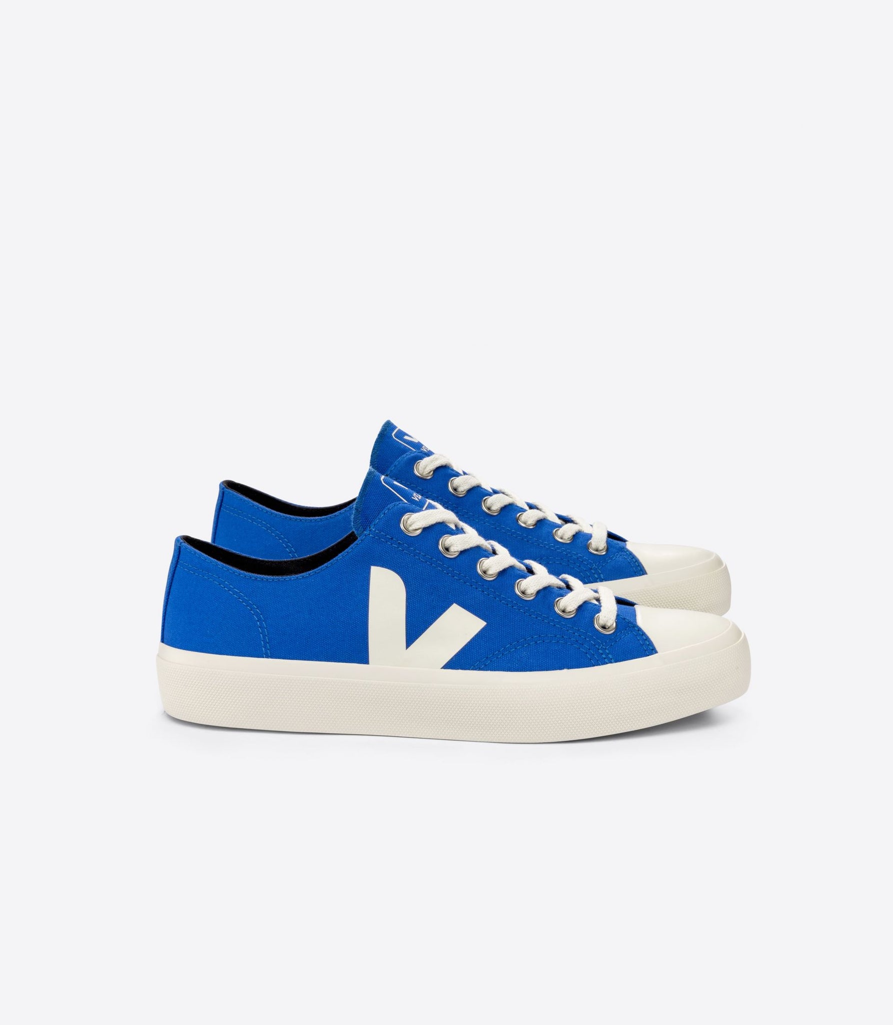 WATA II LOW CANVAS SKO BLÅ