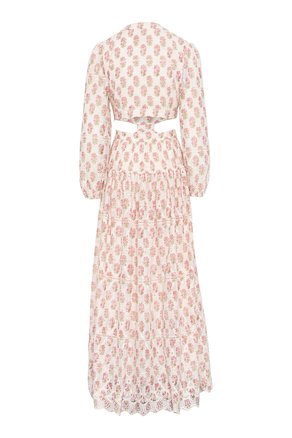 PALERMO MAXI DRESS PINK LILY
