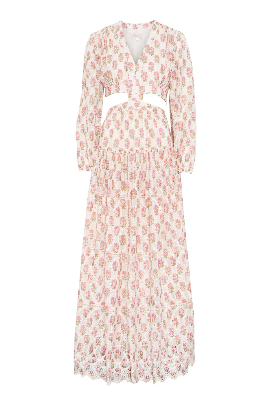 PALERMO MAXI DRESS PINK LILY