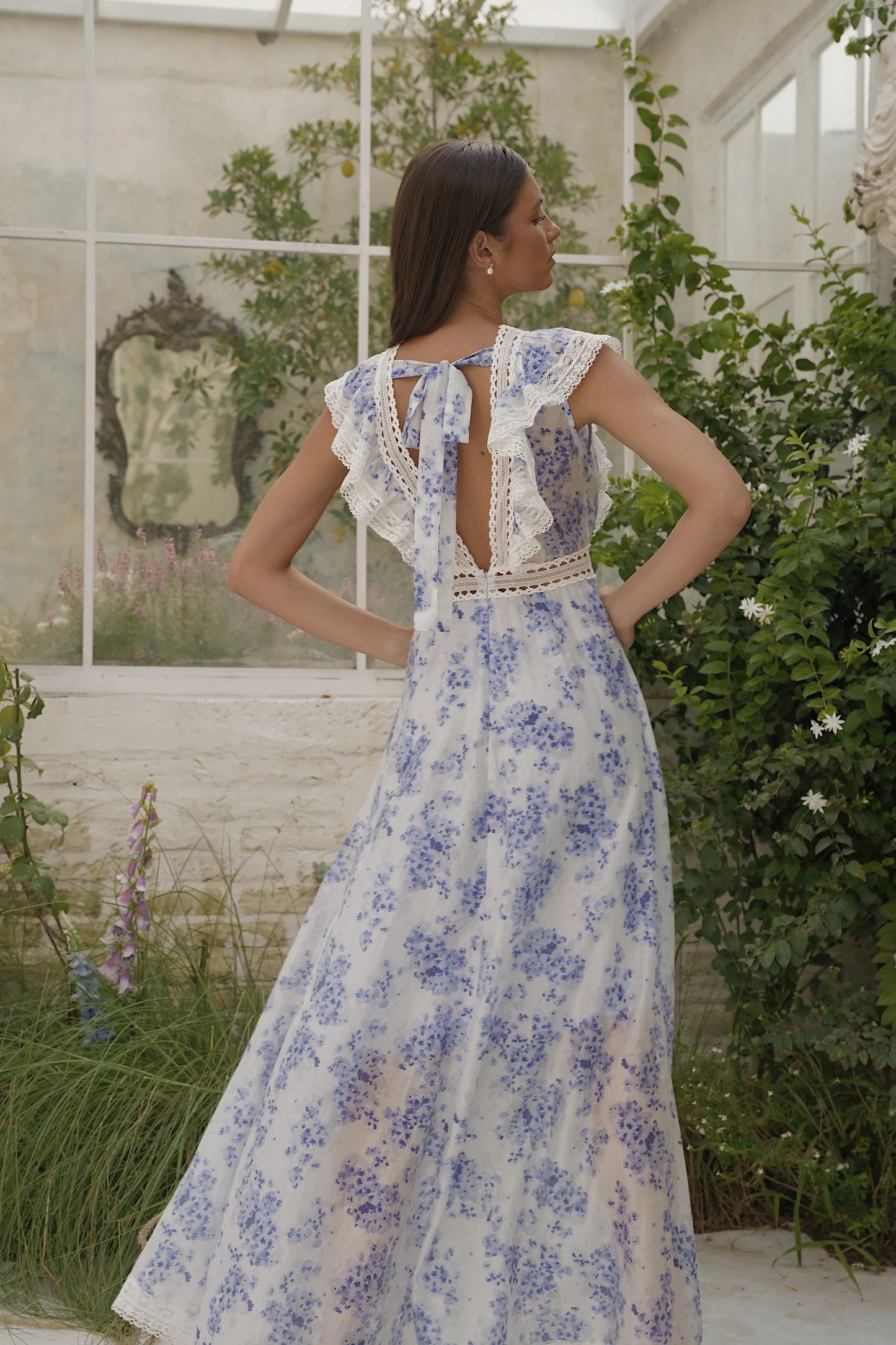 IRINA MAXI DRESS POPPY BLOSSOM
