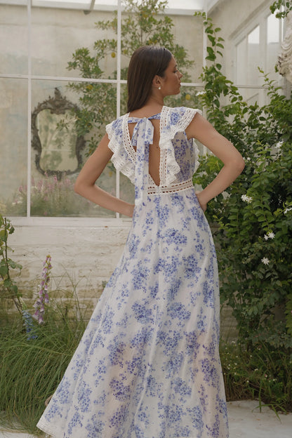 IRINA MAXI DRESS POPPY BLOSSOM