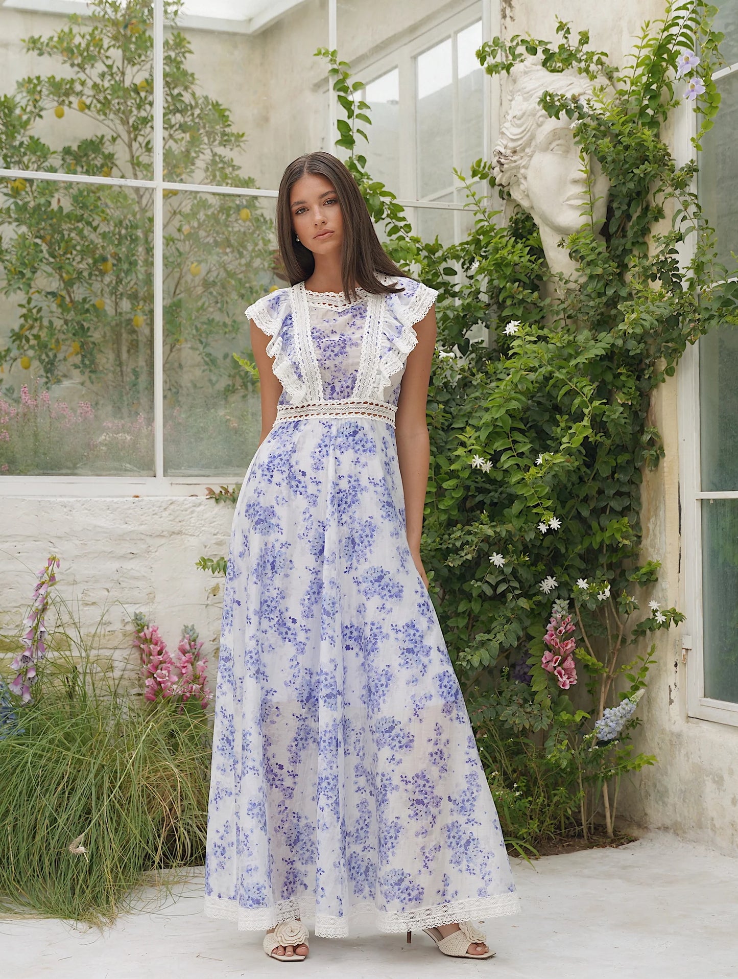 IRINA MAXI DRESS POPPY BLOSSOM