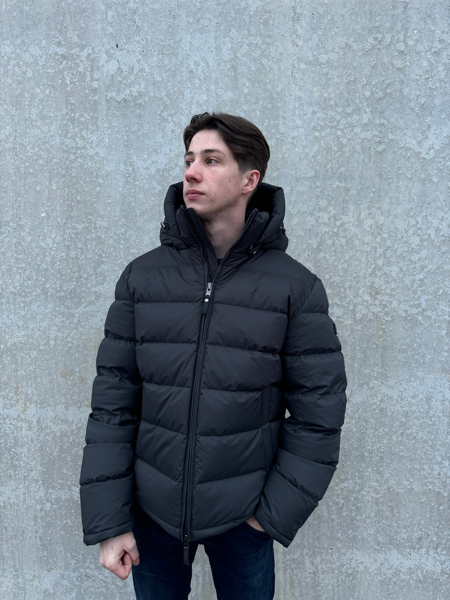 EDMOND DUNJAKKE DEEP GREY