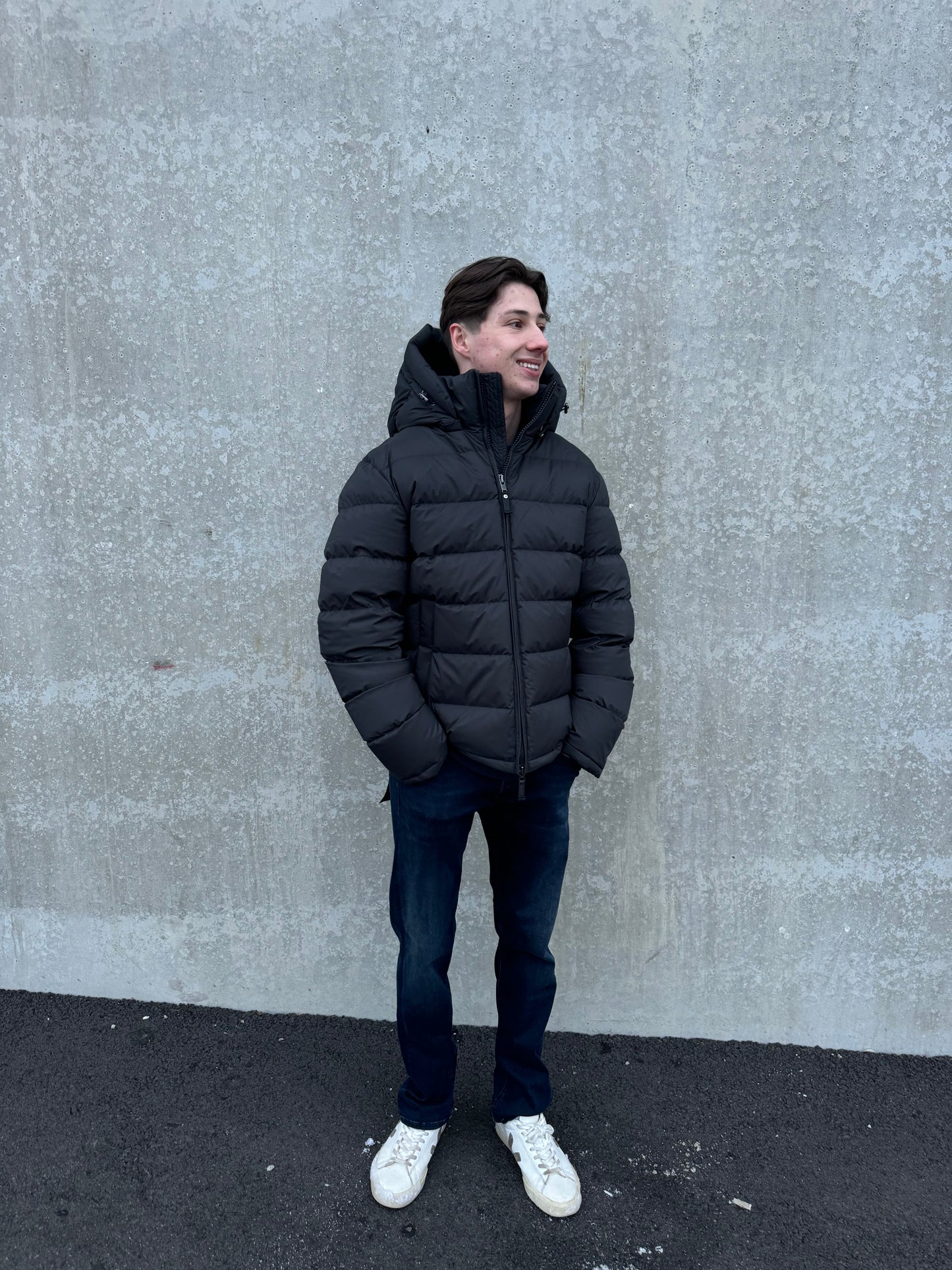 EDMOND DUNJAKKE DEEP GREY