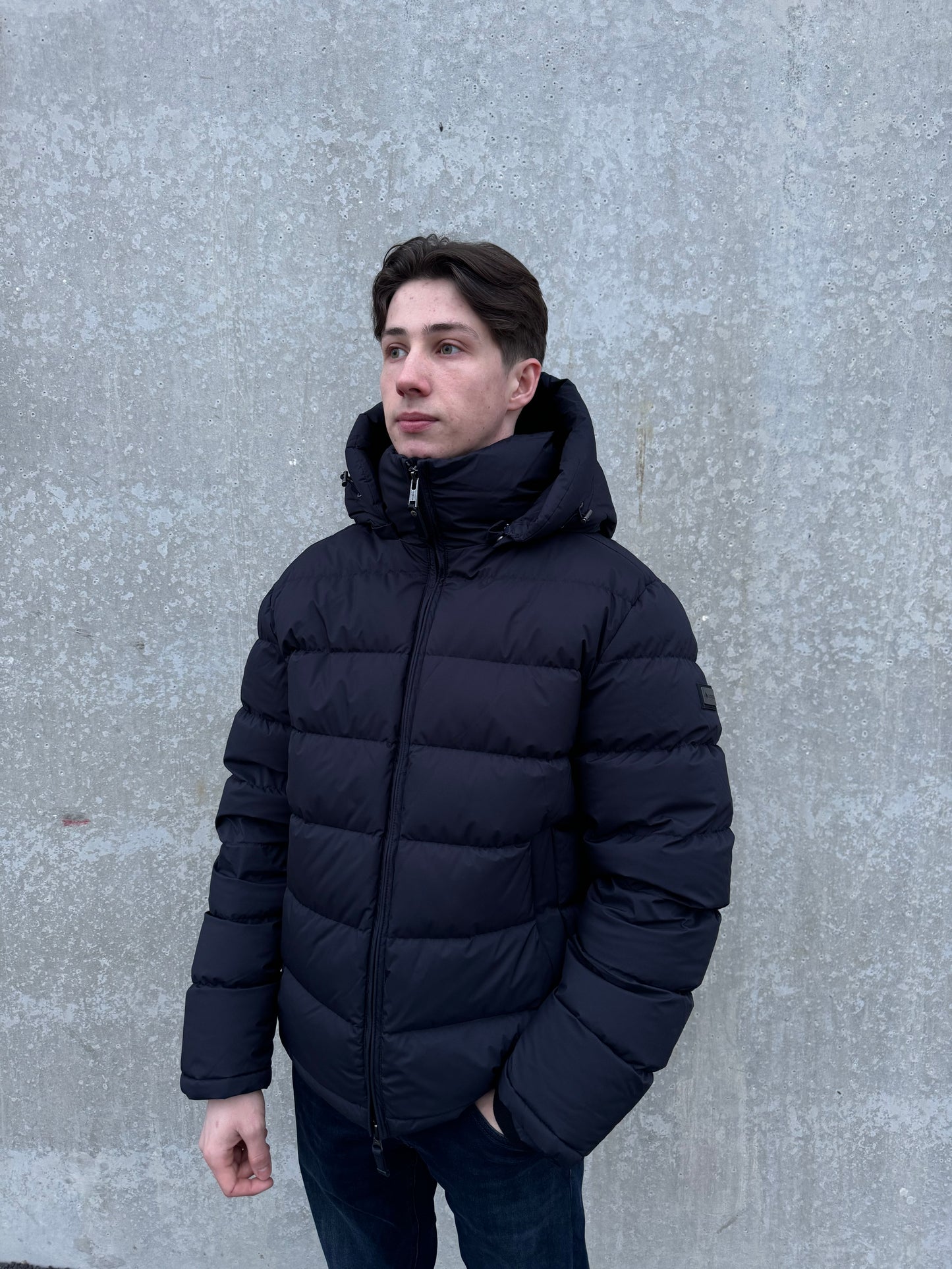 EDMOND DUNJAKKE NAVY
