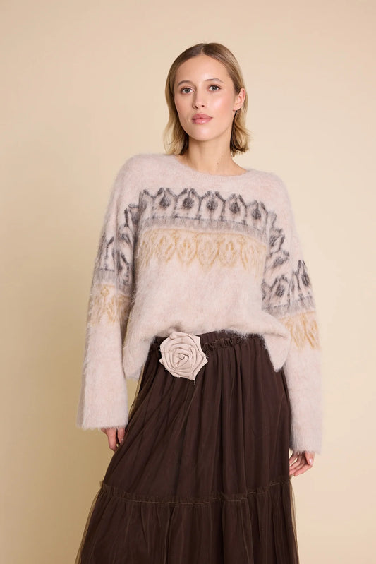 PIPER PATTERN SWEATER