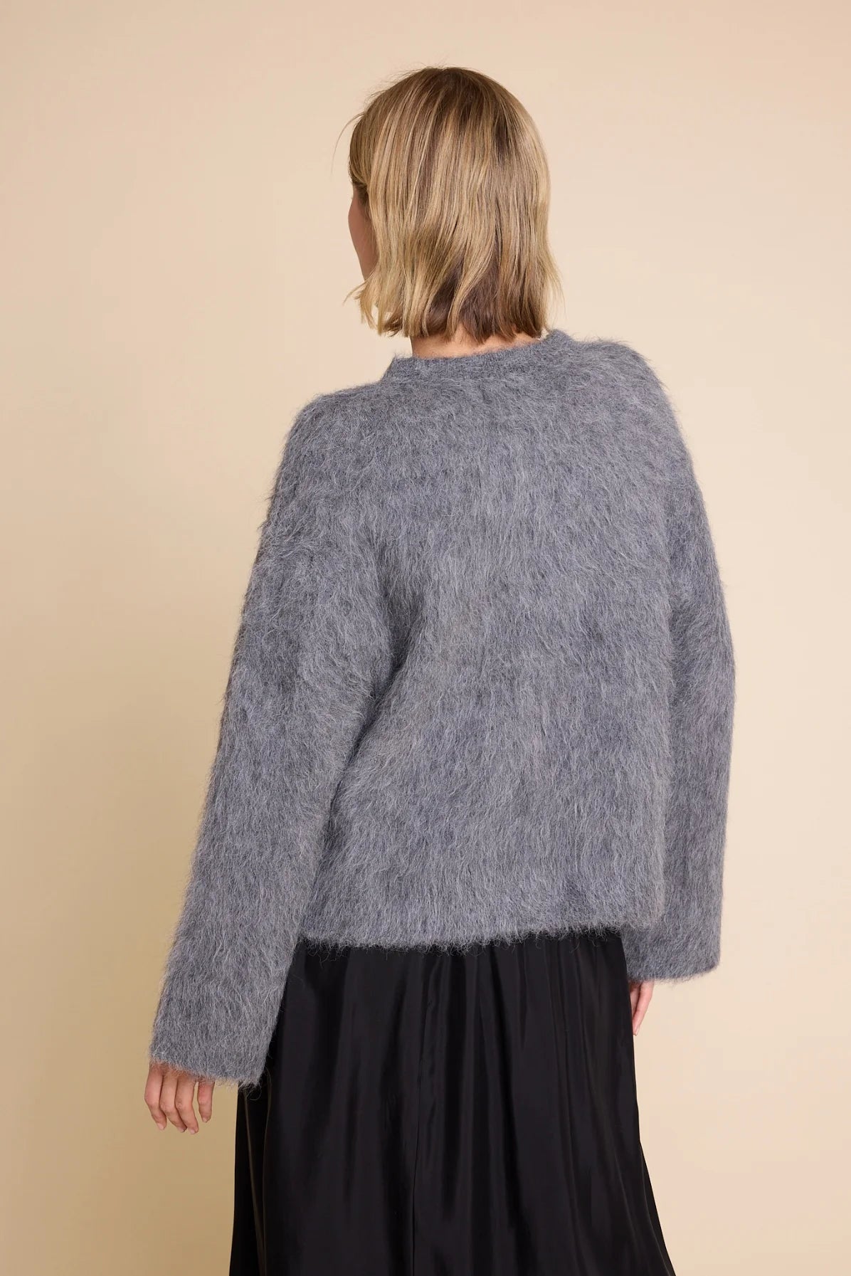PIPER SOLID SWEATER ANTRACITE