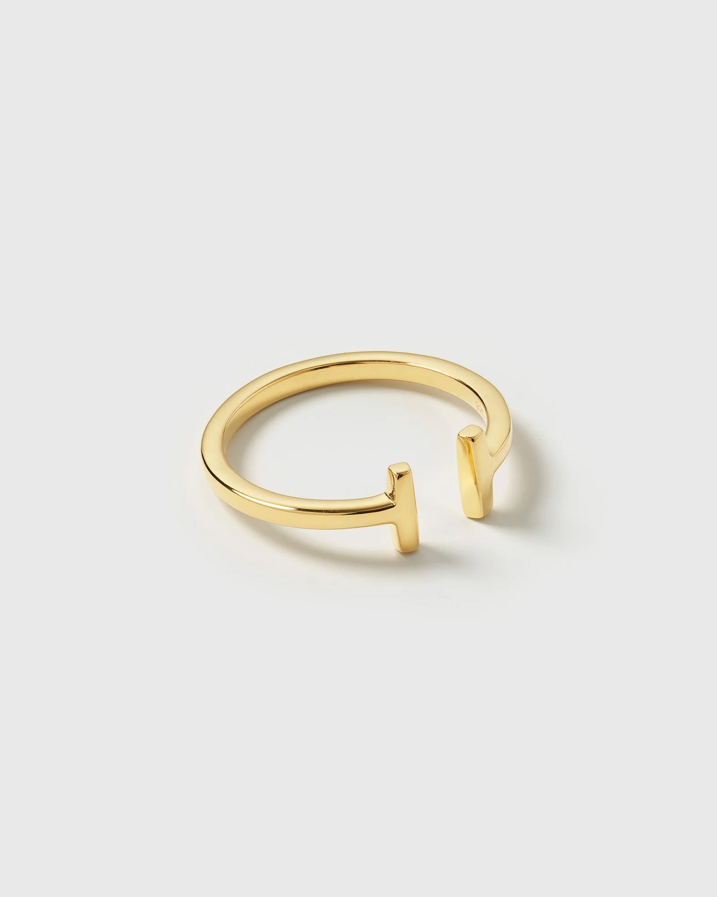 STRICT BAR RING GOLD