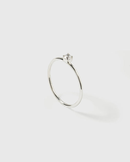 TINY PRINCESS RING SILVER