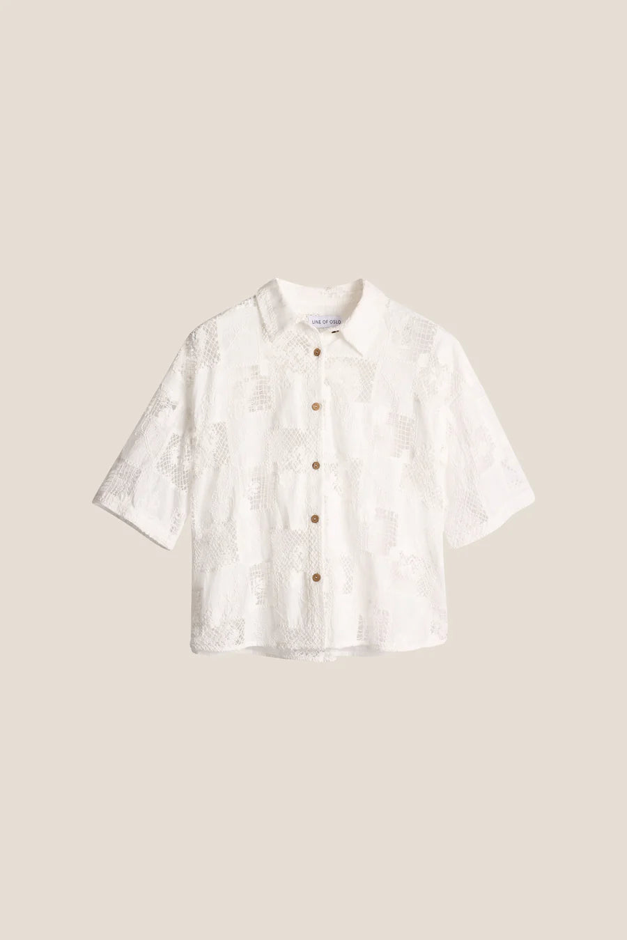 RESORT LACE TOP WHITE
