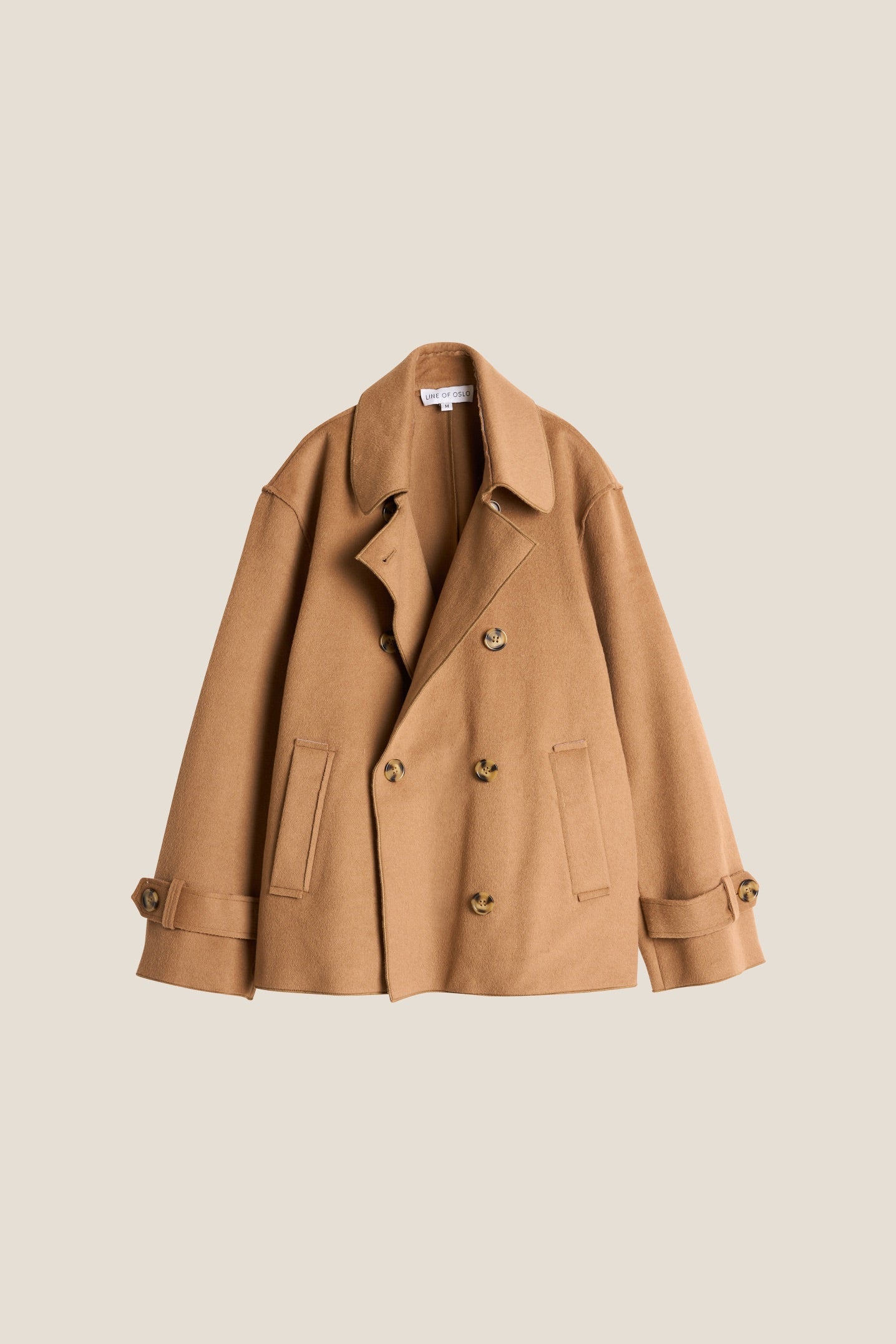 ROBBIE WOOL JACKET CAMEL