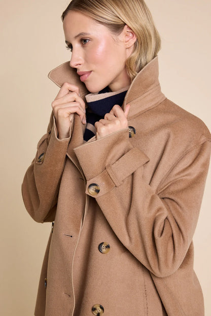 ROBBIE WOOL JACKET CAMEL