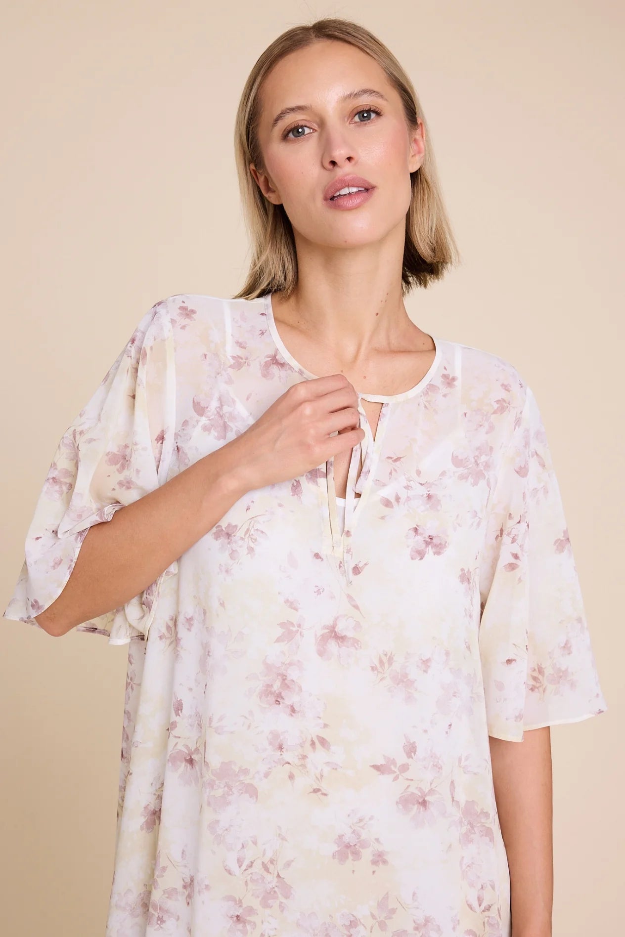 ROMANCE FLOWER DRESS YELLOW