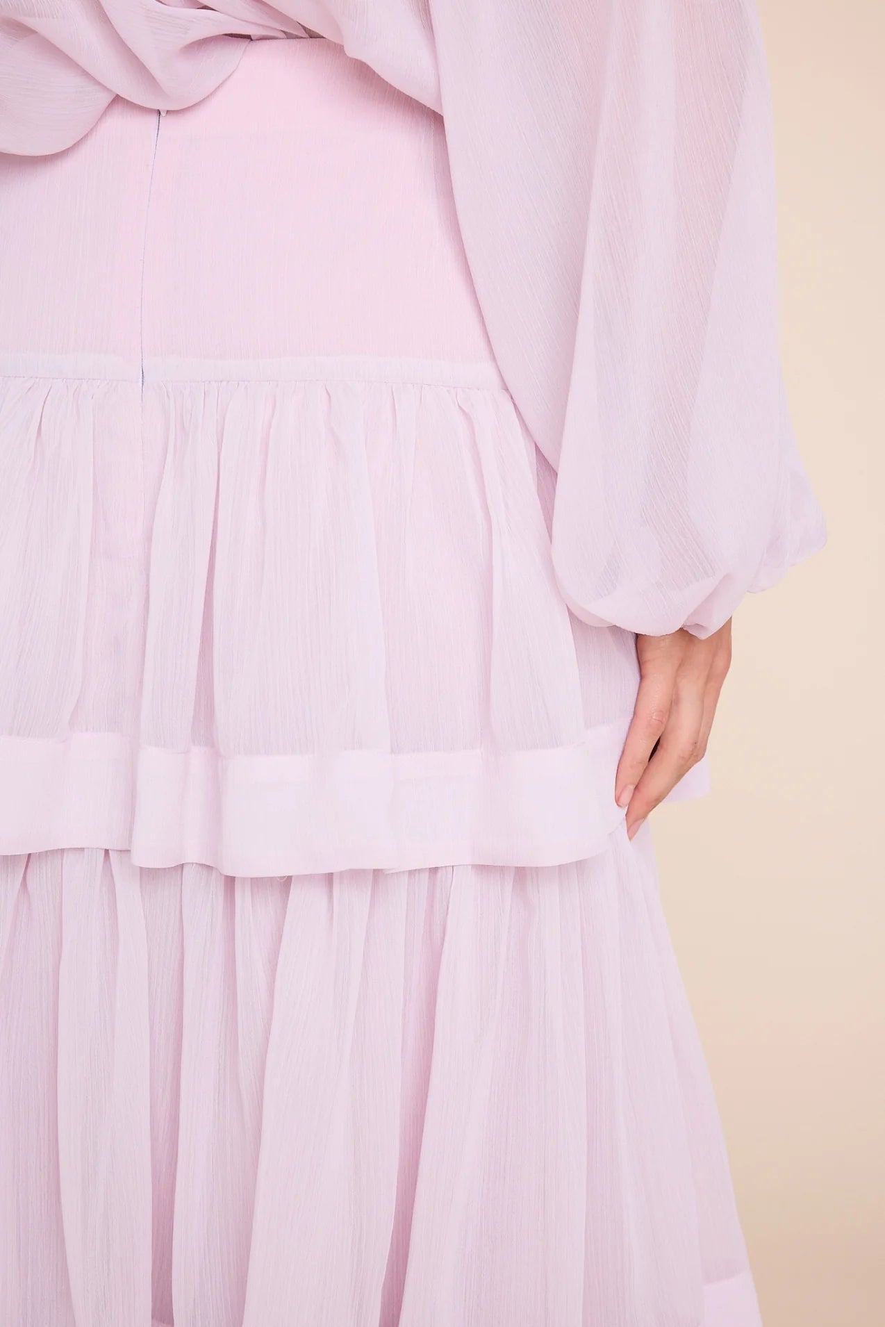 SUMMER SOLID SKIRT PINK