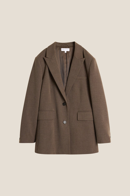 THE KID WOOL BLAZER BROWN