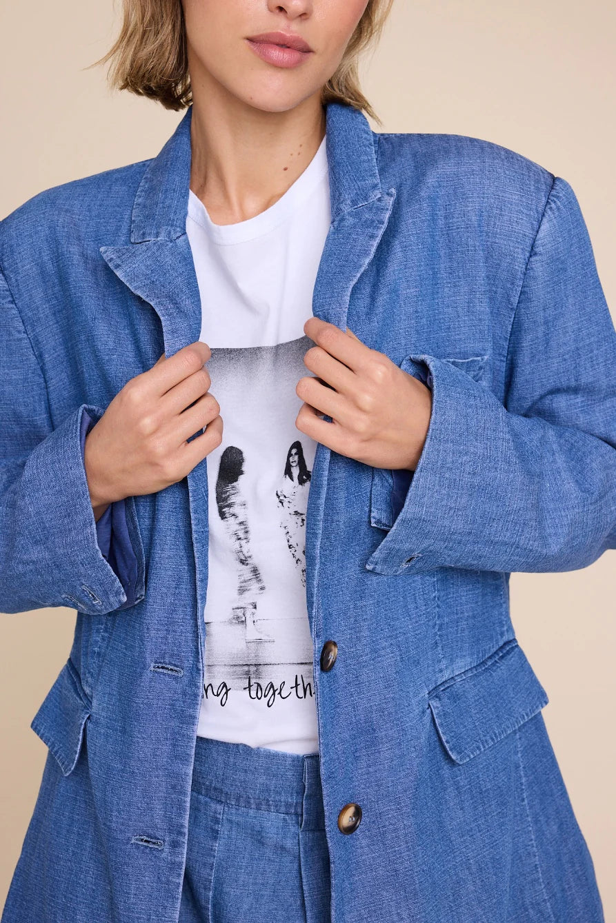 THE KID DENIM BLAZER