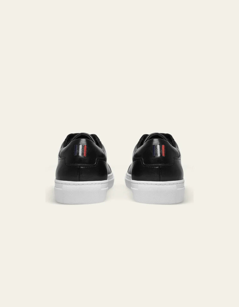 THEORDOR LEATHER SNEAKER BLACK/WHITE