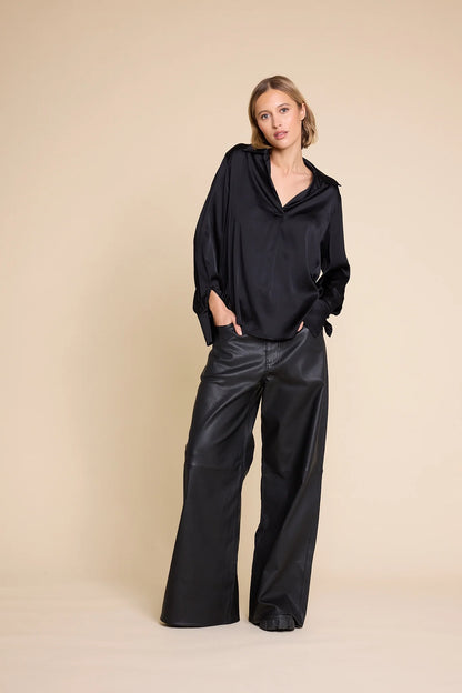 VIVIAN BLOUSE BLACK