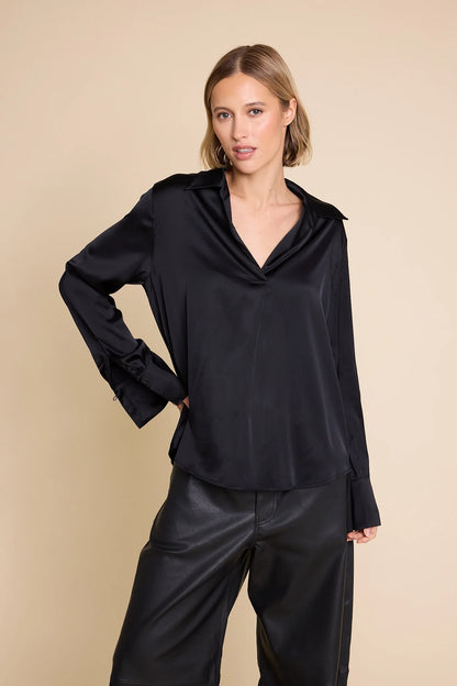 VIVIAN BLOUSE BLACK
