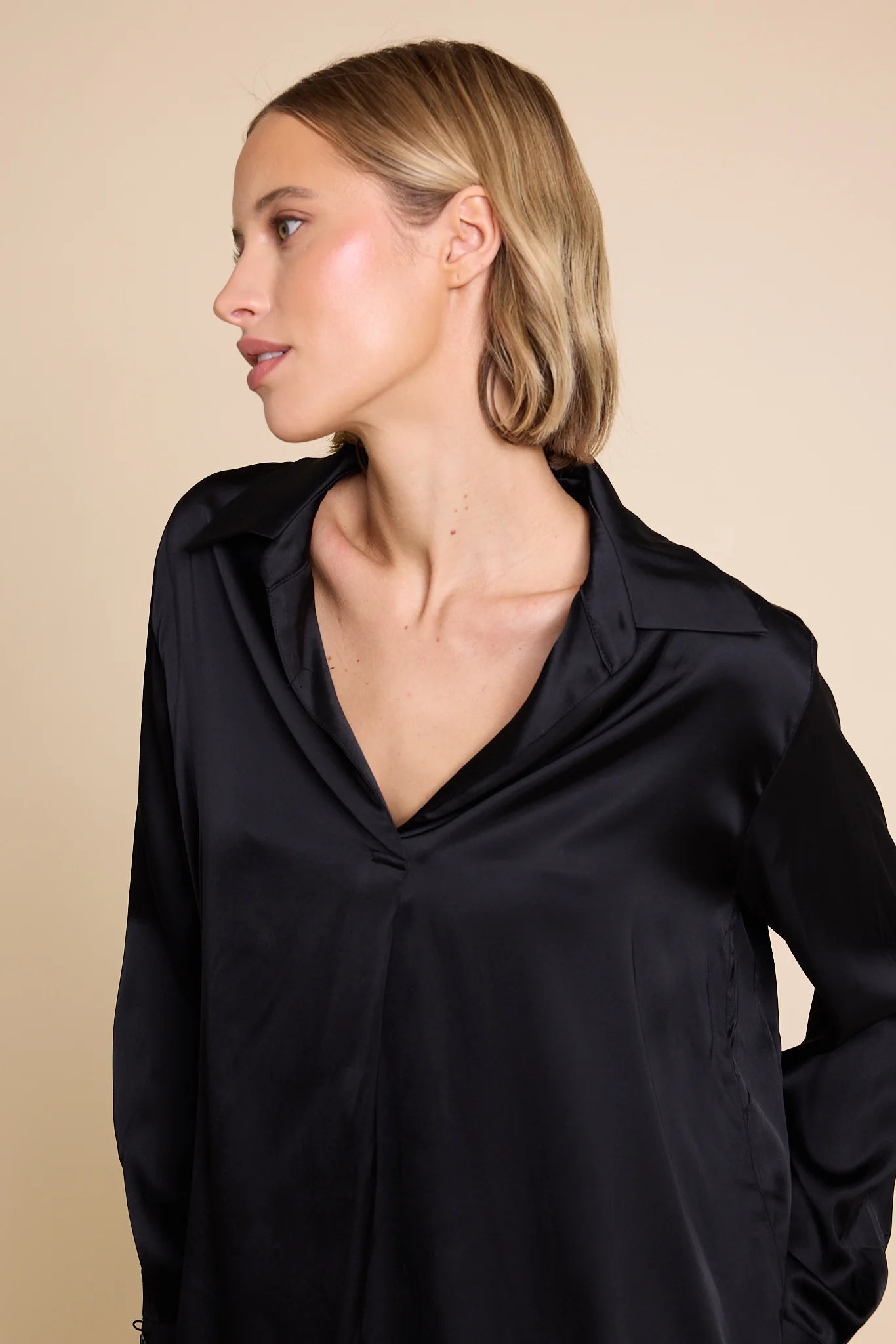 VIVIAN BLOUSE BLACK