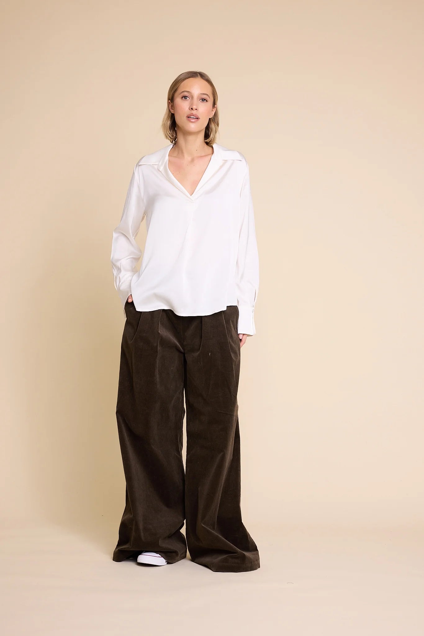 VIVIAN BLOUSE CREME