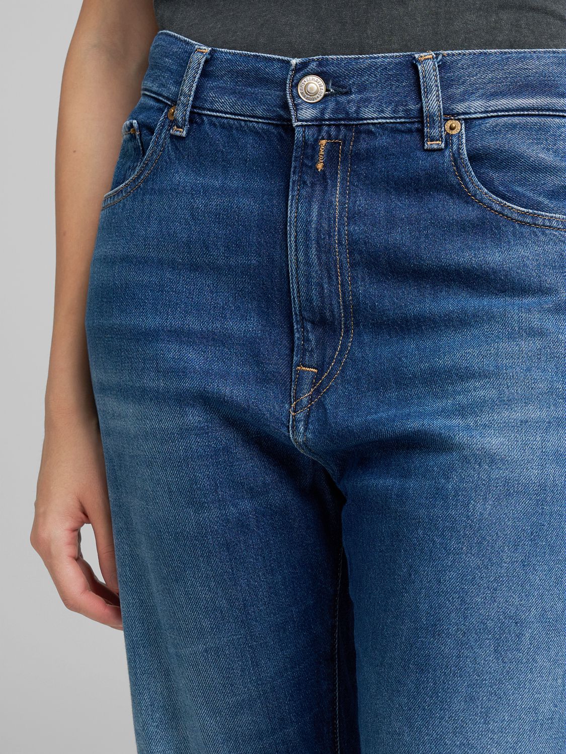 BECKA FLARED BOOTCUT JEANS MEDIUM BLUE