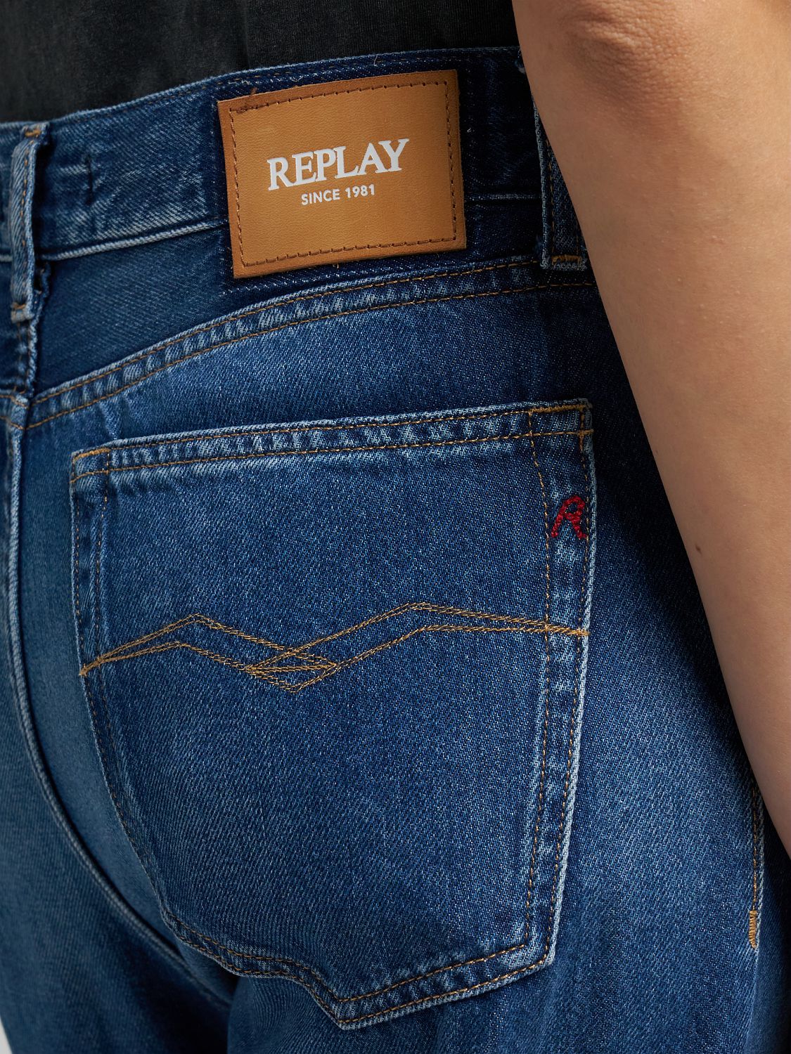 BECKA FLARED BOOTCUT JEANS MEDIUM BLUE