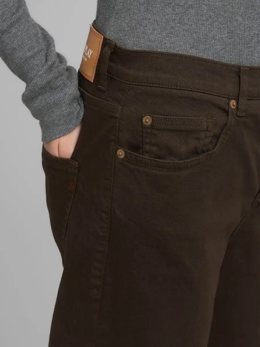 MELJA  RELAXED FIT JEANS WARM COFFEE