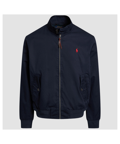 BEDFORD TWILL BOMBER JACKET NAVY