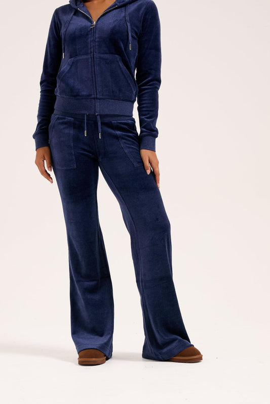 LAYLA LOW RISE POCKET DARK BLUE MARL