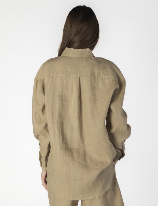 Agnes Oversized Linen Shirt