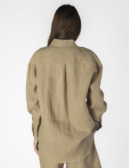 Agnes Oversized Linen Shirt