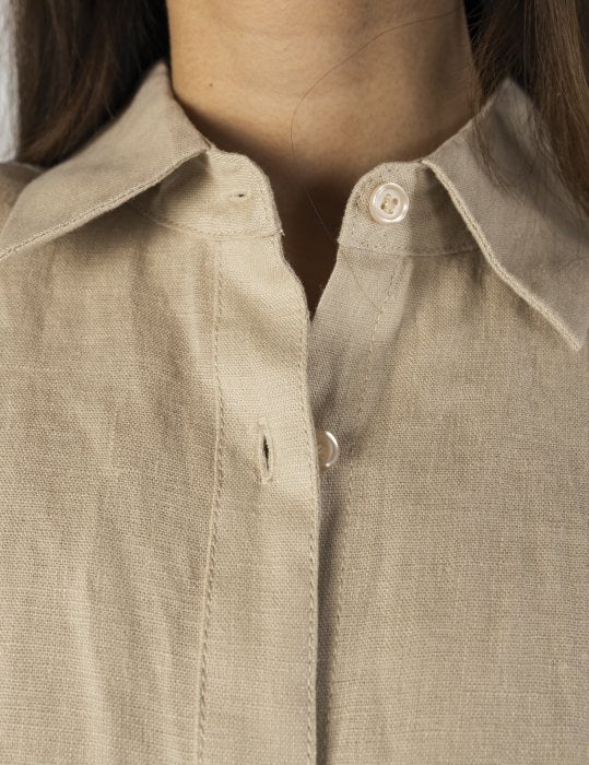 Agnes Oversized Linen Shirt