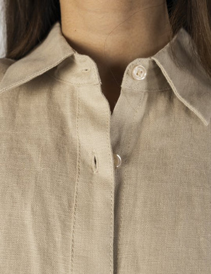 Agnes Oversized Linen Shirt