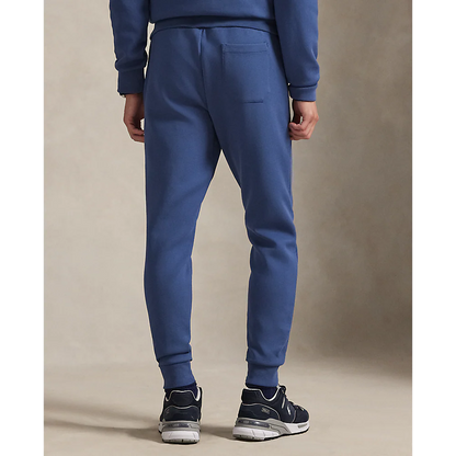 DOUBLE-KNIT JOGGING BOTTOMS NAVY BLUE
