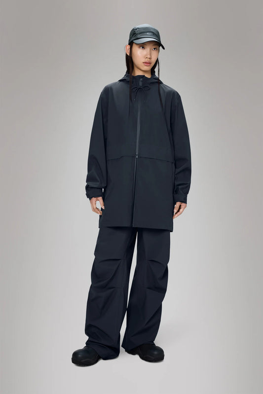 SUVA HARDSHELL LONG W JACKET NAVY