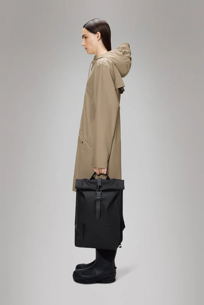 ROLLTOP RUCKSACK W3 BLACK