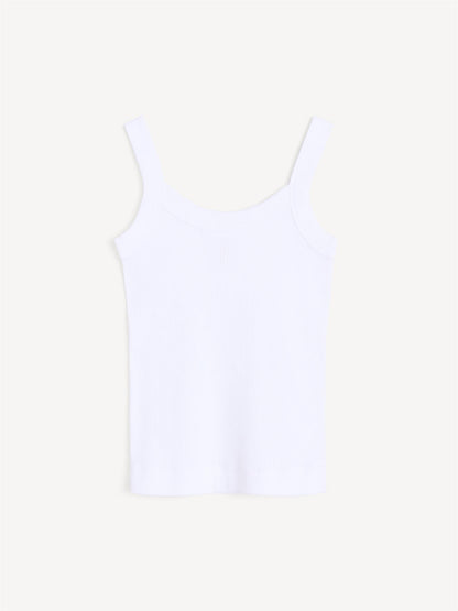 FRILLIO TOP WHITE