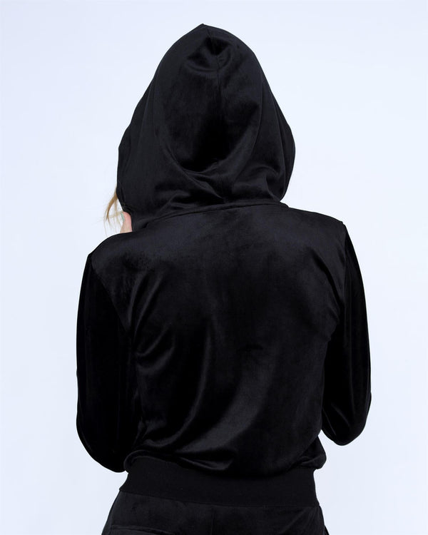 Robertson Classic Velour Zip Trough Hoodie