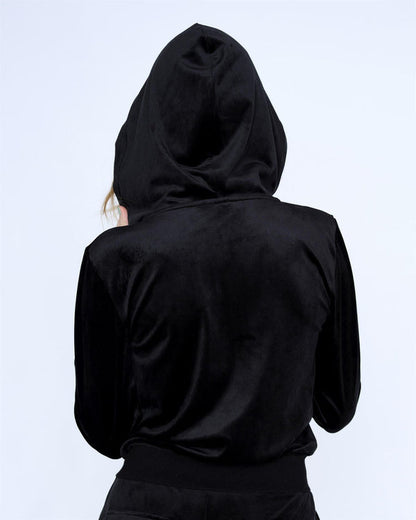Robertson Classic Velour Zip Trough Hoodie