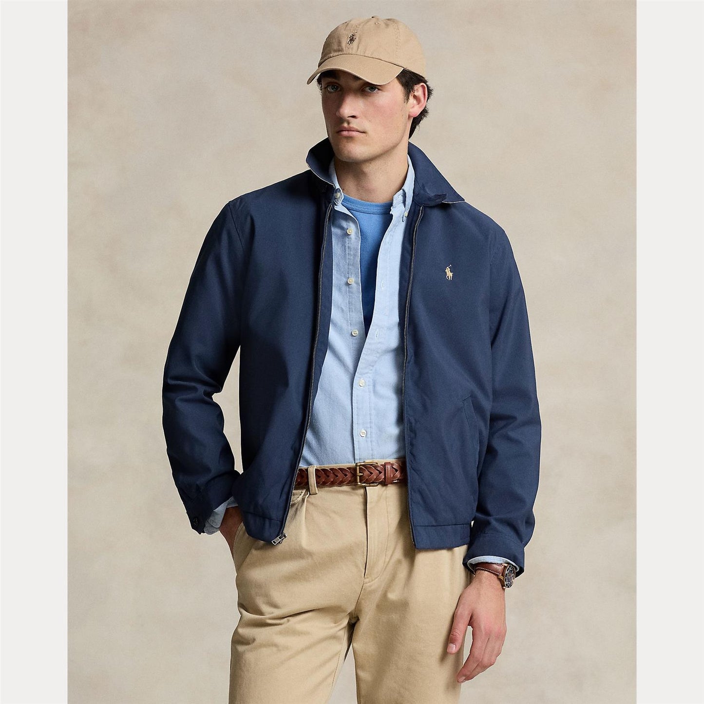 BI SWING LINED JACKET NAVY