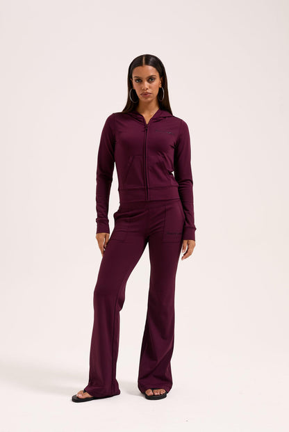 ACTIVEWEAR FARAH LOW RISE LEGGINGS WINESTASTING