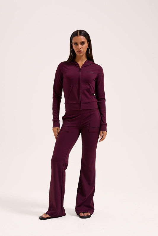 ACTIVEWEAR FARAH LOW RISE LEGGINGS WINESTASTING